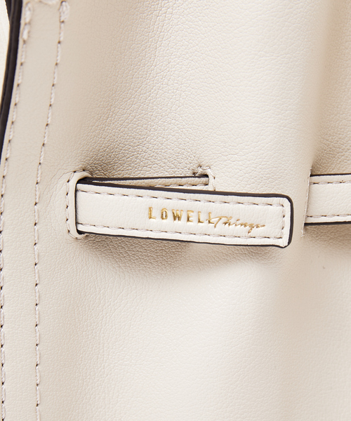LOWELL things（ロウェル　シングス）の「Swell/ギャザーミニショルダーBAG（トートバッグ・レディース・ネイビー/ライム/アイボリー/ブラック・フリー）」の15枚目の写真