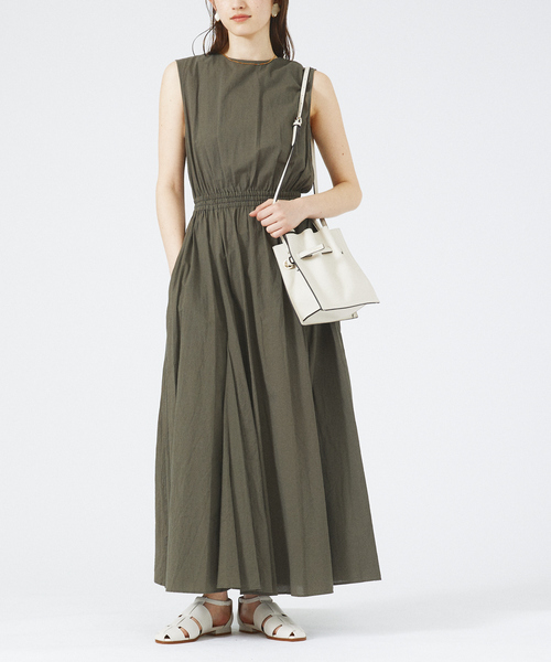 LOWELL things（ロウェル　シングス）の「Swell/ギャザーミニショルダーBAG（トートバッグ・レディース・ネイビー/ライム/アイボリー/ブラック・フリー）」の10枚目の写真