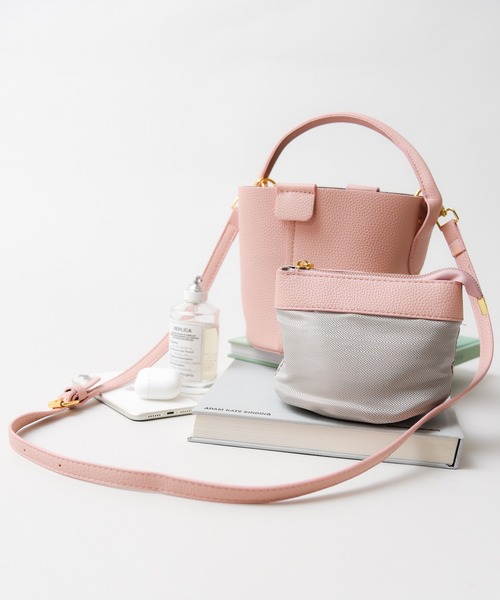 【セール】3-FD メリル ワンハンドル ミニ ショルダーバッグ ポーチ付(ショルダーバッグ)|folka(フォルカ) 【セール】3-FD メリル ワンハンドル ミニ ショルダーバッグ ポーチ付(ショルダーバッグ)|folka(フォルカ)