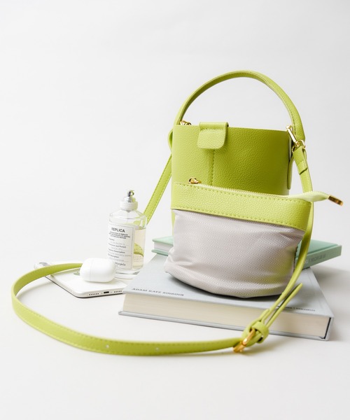 【セール】3-FD メリル ワンハンドル ミニ ショルダーバッグ ポーチ付(ショルダーバッグ)|folka(フォルカ) 【セール】3-FD メリル ワンハンドル ミニ ショルダーバッグ ポーチ付(ショルダーバッグ)|folka(フォルカ)