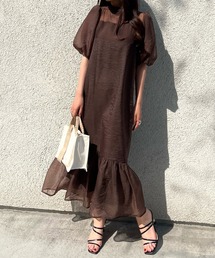 JUNOAH | シアードッキングワンピース(ワンピース)