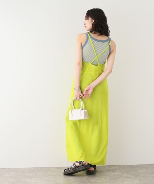 ワンピースその他 Ganni Printed Lycra Jersey Gathered One Piece Multicolor T41 GANNI（ガニー）の「【GANNI】Printed Georgette One Piece