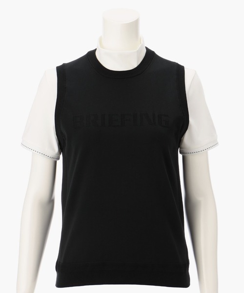 ブリーフィング BRIEFING ゴルフベスト レディース S ネイビー