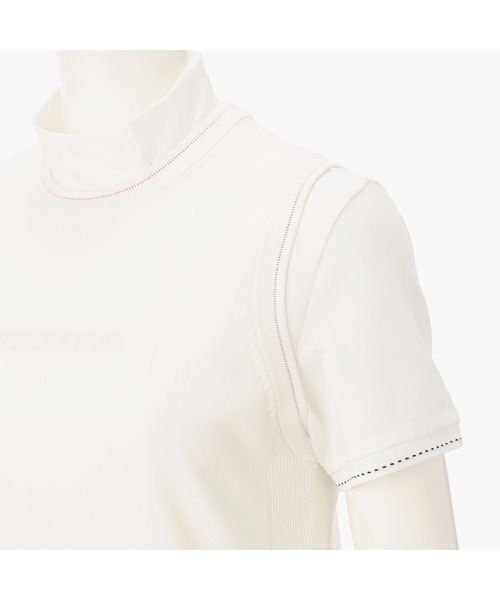 BRIEFING（ブリーフィング）の「【ブリーフィングゴルフ】WOMENS WR CREW NECK KNIT VEST（ベスト・レディース・ネイビー/ホワイト/ブルー系その他/アーミー/ブラック・L/S/XS/M）」の17枚目の写真