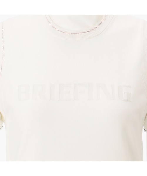 BRIEFING（ブリーフィング）の「【ブリーフィングゴルフ】WOMENS WR CREW NECK KNIT VEST（ベスト・レディース・ネイビー/ホワイト/ブルー系その他/アーミー/ブラック・L/S/XS/M）」の18枚目の写真