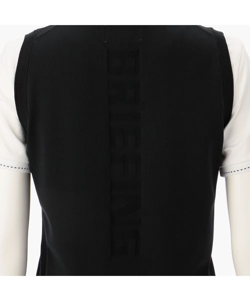 BRIEFING（ブリーフィング）の「【ブリーフィングゴルフ】WOMENS WR CREW NECK KNIT VEST（ベスト・レディース・ネイビー/ホワイト/ブルー系その他/アーミー/ブラック・L/S/XS/M）」の22枚目の写真