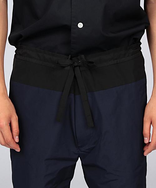 EN ROUTE（アンルート）の「ENR ツートーンイージーパンツ（その他パンツ・メンズ・ブラック/ネイビー・3/2）」の6枚目の写真