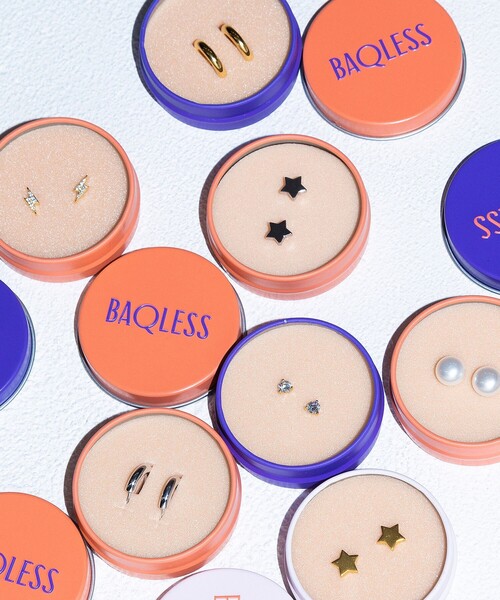 BAQLESS(バックレス)の「<BAQLESS>ジルコニア ピアス(ピアス(両耳用)・レディース・ゴールド・FREE)」の3枚目の写真