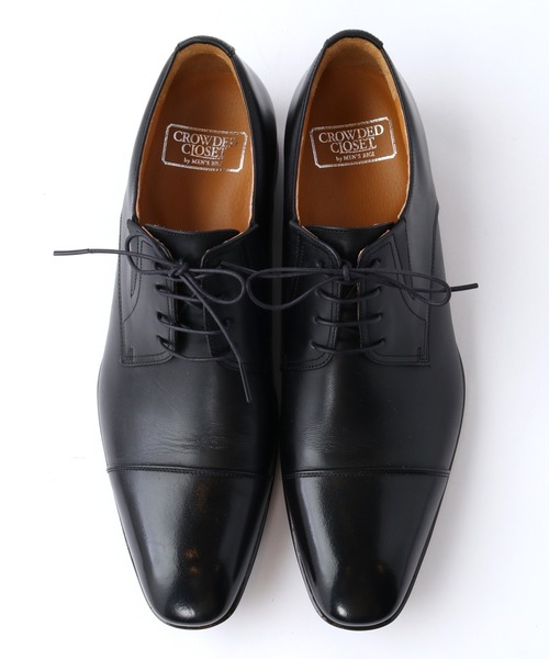CROWDED CLOSET（クラウデッドクローゼット）の「コンフォート 外羽ビジネスシューズ（ドレスシューズ・メンズ・ブラック/ダークブラウン・01/02/03）」の7枚目の写真
