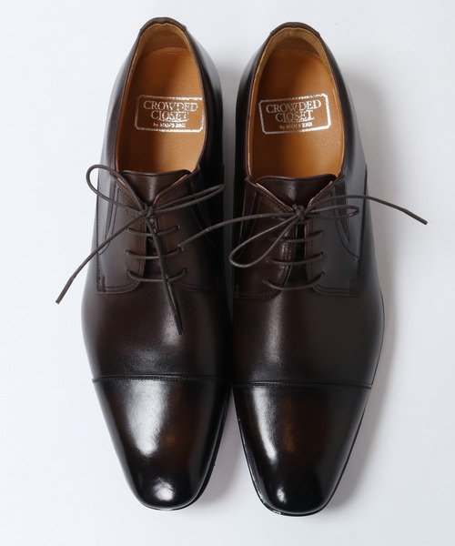 CROWDED CLOSET（クラウデッドクローゼット）の「コンフォート 外羽ビジネスシューズ（ドレスシューズ・メンズ・ブラック/ダークブラウン・01/02/03）」の8枚目の写真