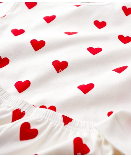 PETIT BATEAU(プチバトー)の「プリント長袖パジャマ(ルームウェア/パジャマ・レディース・ホワイト・SMALL/X-LARGE/MEDIUM/LARGE)」の16枚目の写真