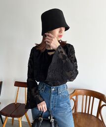 【WEB限定/REVIVAL】classicフレアブラウス