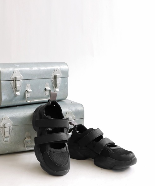 antiqua(アンティカ)の「スニーカーサンダル(サンダル・レディース・ブラック・L/M/S/LL)」の15枚目の写真
