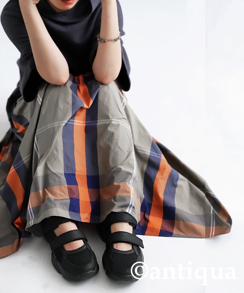antiqua(アンティカ)の「スニーカーサンダル(サンダル・レディース・ブラック・L/M/S/LL)」の16枚目の写真