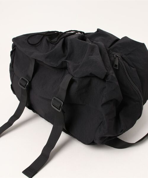 florist（フローリスト）の「【A4対応】【超軽量】ユニセックス ドローストリングカジュアルリュックサック/バックパック/ナップザック（バックパック/リュック・レディース・ブルー/ブラック/オフホワイト・FREE）」の16枚目の写真