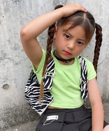 RandS（ランズ）の「RandS カラフルチビT キッズ 半袖（Tシャツ/カットソー）」