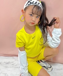 RandS（ランズ）の「RandS カラフルチビT キッズ 半袖（Tシャツ/カットソー）」