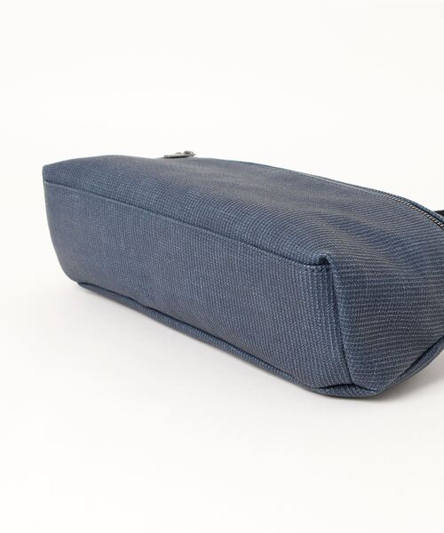 MONSIEUR NICOLE（ムッシュニコル）の「ダブルジップボディバッグ（ボディバッグ/ウエストポーチ・メンズ・ネイビー/ホワイト系その他/ブラック・FREE）」の13枚目の写真