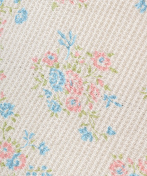JEMORGAN(ジェーイーモーガン)の「JEMORGAN ワッフル花柄キャミソール(パック入り)(キャミソール・レディース・ピンク/サックスブルー/ストライプ/ラベンダー/ベージュ系その他/パープル・F)」の15枚目の写真