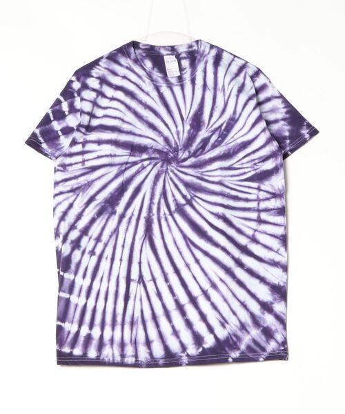 SAWINTO(ソイント)の「TIE DYE 【タイダイ】- TIE DYE TEE /タイダイ ティー(Tシャツ/カットソー・メンズ・レインボー/その他1/レッド/ダークグリーン/ターコイズブルー/パープル・LARGE/MEDIUM/X-LARGE)」の3枚目の写真