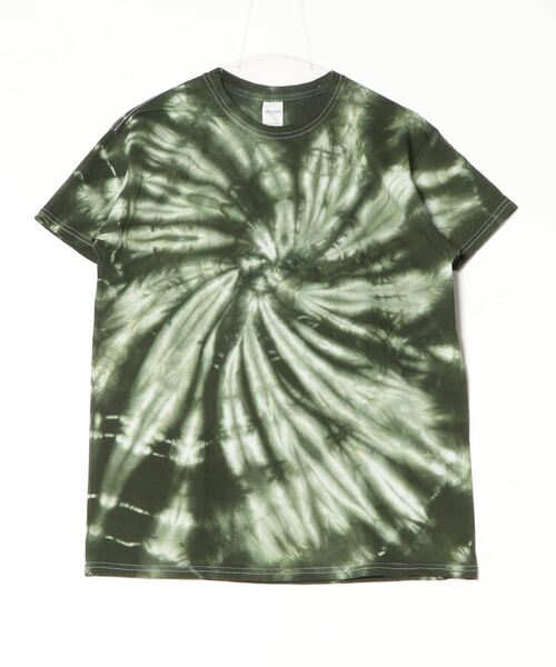 SAWINTO(ソイント)の「TIE DYE 【タイダイ】- TIE DYE TEE /タイダイ ティー(Tシャツ/カットソー・メンズ・レインボー/その他1/レッド/ダークグリーン/ターコイズブルー/パープル・LARGE/MEDIUM/X-LARGE)」の1枚目の写真