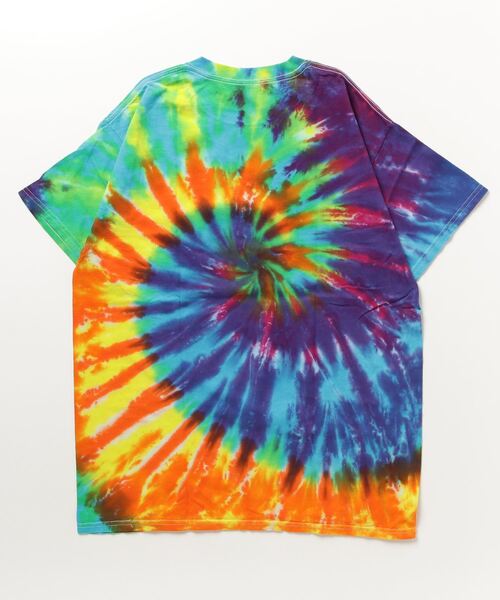 SAWINTO(ソイント)の「TIE DYE 【タイダイ】- TIE DYE TEE /タイダイ ティー(Tシャツ/カットソー・メンズ・レインボー/その他1/レッド/ダークグリーン/ターコイズブルー/パープル・LARGE/MEDIUM/X-LARGE)」の7枚目の写真