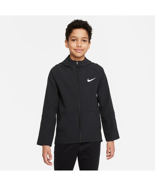 NIKE(ナイキ)の「ナイキ NIKE ナイキ YTH DF ウーブン ジャケット(ナイロンジャケット・キッズ・ブラック/グレー・130cm/160cm/140cm/150cm)」の3枚目の写真