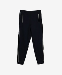 <LADIES>異素材ミックス パンツ ロング ベロア 2023年秋冬