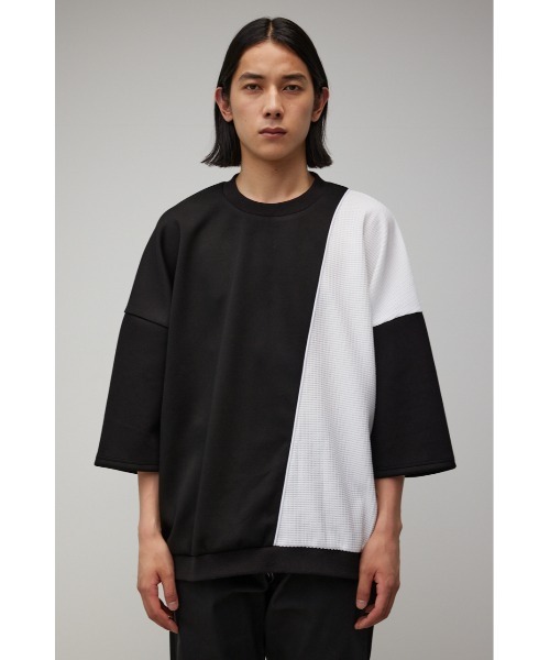AZUL by moussy(アズールバイマウジー)の「ワッフル切リ替エパイピングトップス(Tシャツ/カットソー・メンズ・グリーン系その他/ホワイト系その他/ブラック系その他・LARGE/MEDIUM)」の16枚目の写真