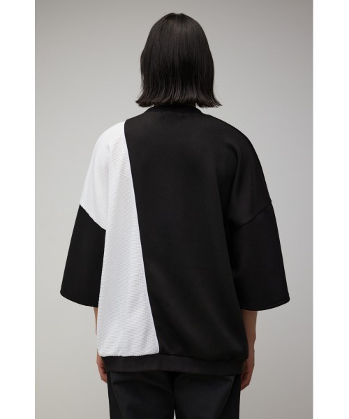 AZUL by moussy(アズールバイマウジー)の「ワッフル切リ替エパイピングトップス(Tシャツ/カットソー・メンズ・グリーン系その他/ホワイト系その他/ブラック系その他・LARGE/MEDIUM)」の18枚目の写真
