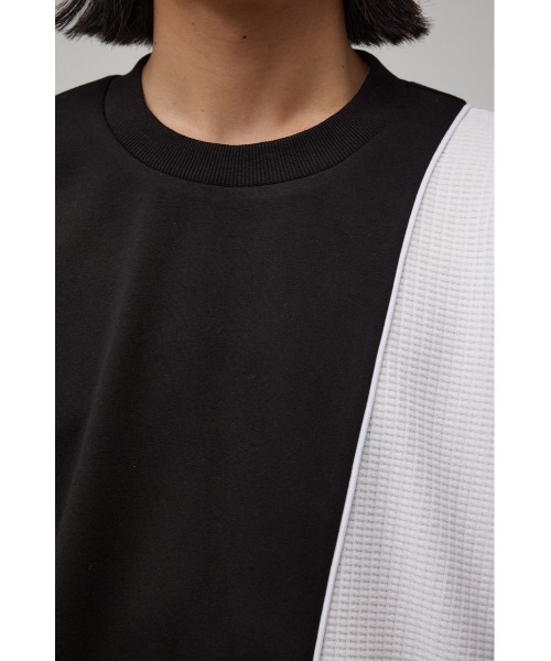 AZUL by moussy(アズールバイマウジー)の「ワッフル切リ替エパイピングトップス(Tシャツ/カットソー・メンズ・グリーン系その他/ホワイト系その他/ブラック系その他・LARGE/MEDIUM)」の19枚目の写真