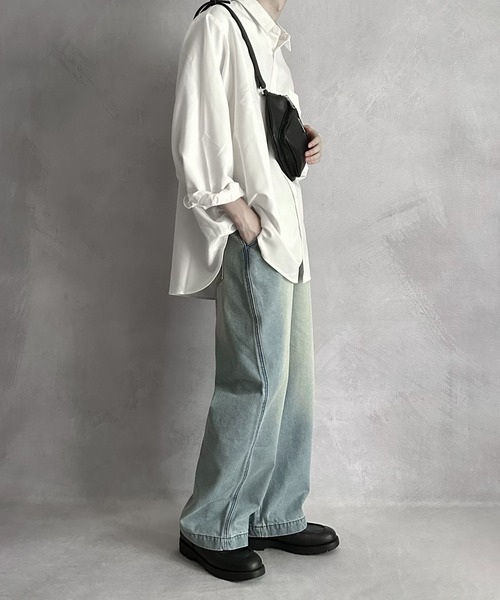 SERACE（セラス）の「【SERACE】basic body bag / ベーシックボディバッグ（ボディバッグ/ウエストポーチ・メンズ・ブラック・FREE）」の7枚目の写真