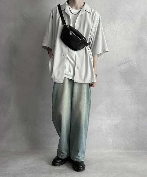 SERACE（セラス）の「【SERACE】basic body bag / ベーシックボディバッグ（ボディバッグ/ウエストポーチ・メンズ・ブラック・FREE）」の16枚目の写真