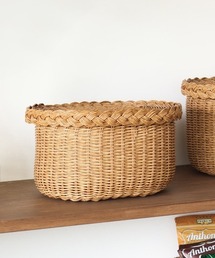 TIMELESS COMFORT | UTILE(ユティル) 洗える ふた付バスケットS(収納グッズ)