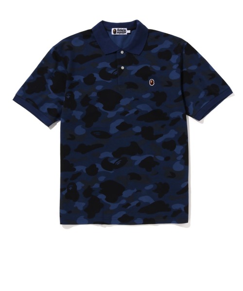A BATHING APE（アベイシングエイプ）の「COLOR CAMO APE HEAD ONE POINT POLO M（ポロシャツ・メンズ・パープル/レッド/ネイビー・X-LARGE/XX-LARGE/LARGE/SMALL/MEDIUM）」の2枚目の写真