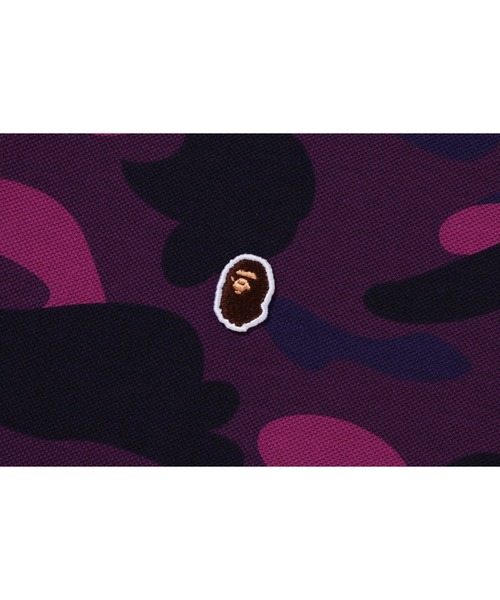 A BATHING APE（アベイシングエイプ）の「COLOR CAMO APE HEAD ONE POINT POLO M（ポロシャツ・メンズ・パープル/レッド/ネイビー・X-LARGE/XX-LARGE/LARGE/SMALL/MEDIUM）」の5枚目の写真