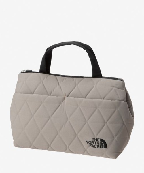 THE NORTH FACE（ザノースフェイス）の「THE NORTH FACE (ザ・ノース・フェイス）Geoface Box Tote ジオフェイスボックストート NM32355 【2026年入荷モデル】（トートバッグ・レディース・タン/ブラック/グレー/ホワイト/モスグリーン/アイボリー・F）」の5枚目の写真