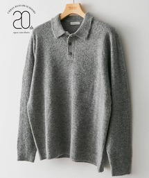 URBAN RESEARCH DOORS | 『安井達郎×DOORS』ヘアリーヤーンブークレニットポロ(ポロシャツ)