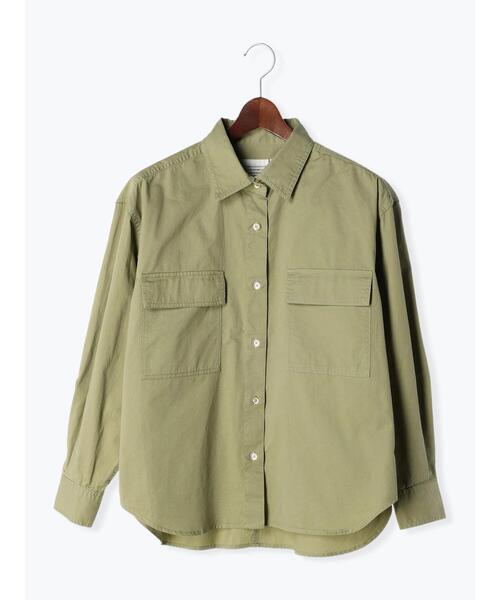 Te chichi（テチチ）の「【Atelier Militaire】ダブルポケットシャツ（シャツ/ブラウス・レディース・カーキ・F）」の13枚目の写真