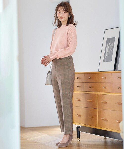 ANY SIS（エニィスィス）の「【洗える】アンゴラブレンド ニット（ニット/セーター・レディース・ライトグリーン系/ピンク系/アイボリー系/ホワイト系2/ライトグレー系2・2）」の11枚目の写真