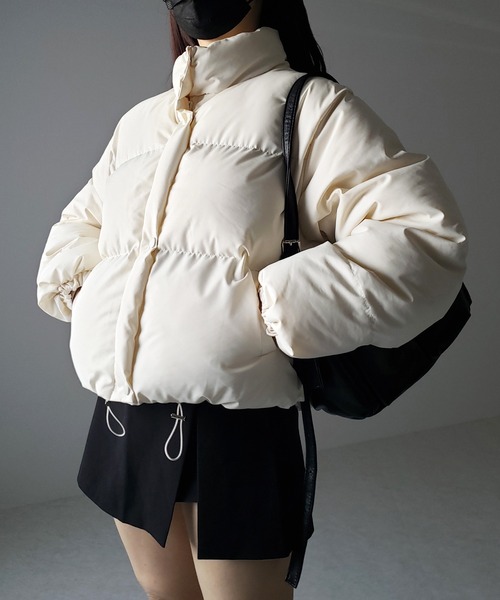 me+em select 黒のダウンジャケット me+em select ダウンコート ダウンジャケット 「 選べる3色展開