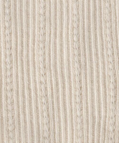 green label relaxing（グリーンレーベルリラクシング）の「GLR リブ 編みタイツ 100cm-140cm（タイツ/ストッキング・キッズ・ライトブルー/ベージュ/ダークグレー/オフホワイト・M(110-130cm)/S(100-110cm)/L(120-140cm)）」の10枚目の写真