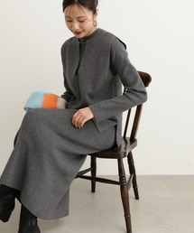 N.（N. Natural Beauty Basic） | ◆ニットベスト＆ボトルネックニットワンピース(ワンピース)