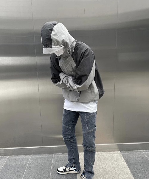ROOPTOKYO(ループトウキョウ)の「▲MULTI POCKET MOUNTAIN JACKET/マルチポケット マウンテンジャケット(マウンテンパーカー・メンズ・グレー・L/XL/M)」の8枚目の写真