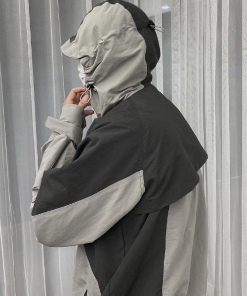 ROOPTOKYO(ループトウキョウ)の「▲MULTI POCKET MOUNTAIN JACKET/マルチポケット マウンテンジャケット(マウンテンパーカー・メンズ・グレー・L/XL/M)」の7枚目の写真