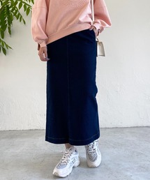 un dix cors | 【WEB限定】ストレッチナロー裏起毛スカート(スカート)