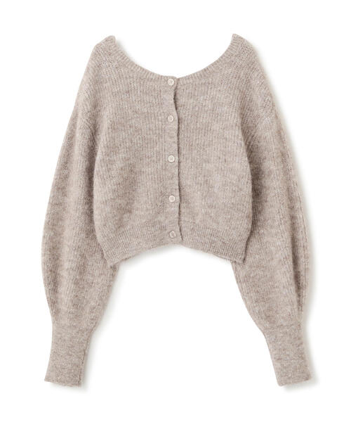 FREE'S MART(フリーズマート)の「◆<セットアップ対応>前後2WAYヘアリーニット(ニット/セーター・レディース・ベージュ/ピンク/グレー・FREE)」の11枚目の写真