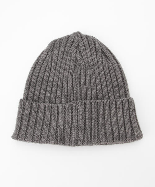Ray BEAMS（レイビームス）の「RACAL / ニット CAP（ニットキャップ/ビーニー・レディース・オフホワイト/グレー/ブラック/ワイン/ネイビー・ONE SIZE）」の8枚目の写真