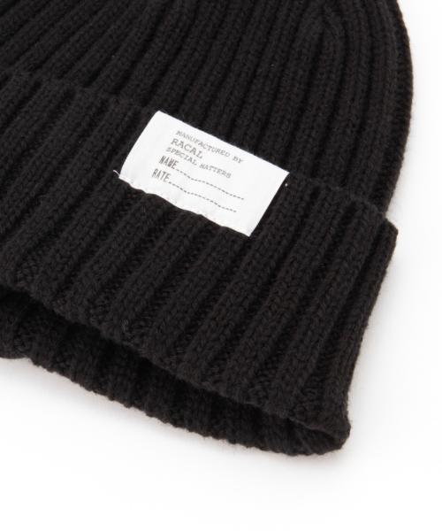Ray BEAMS（レイビームス）の「RACAL / ニット CAP（ニットキャップ/ビーニー・レディース・オフホワイト/グレー/ブラック/ワイン/ネイビー・ONE SIZE）」の15枚目の写真