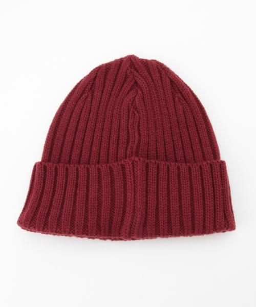 Ray BEAMS（レイビームス）の「RACAL / ニット CAP（ニットキャップ/ビーニー・レディース・オフホワイト/グレー/ブラック/ワイン/ネイビー・ONE SIZE）」の14枚目の写真